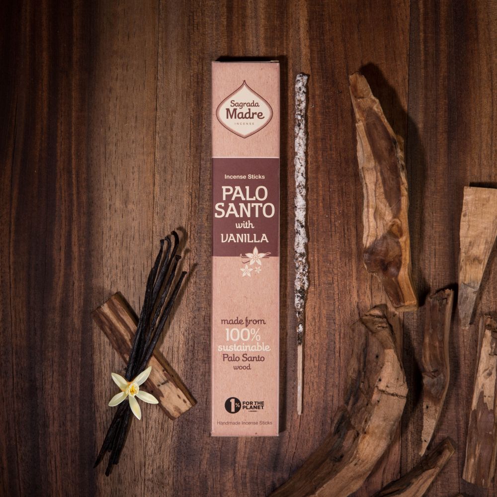 Sagrada Madre Palo Santo Incense PALO SANTO & VANILLA