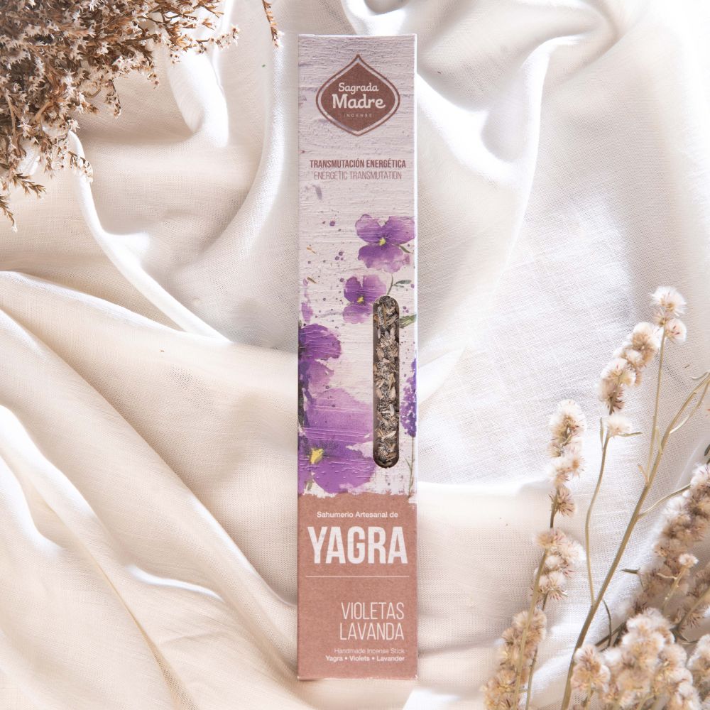 Sagrada Madre Yagra Incense YAGRA, VIOLET & LAVENDER