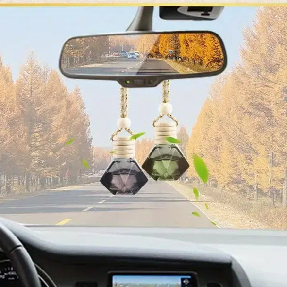 Essential oil Car diffuser refillable BLACK RHINESTONE