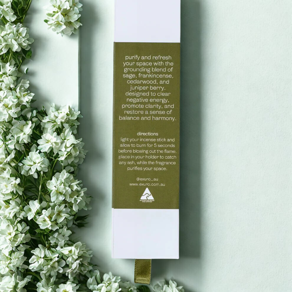 Exuro Australian Made Incense CLEANSE