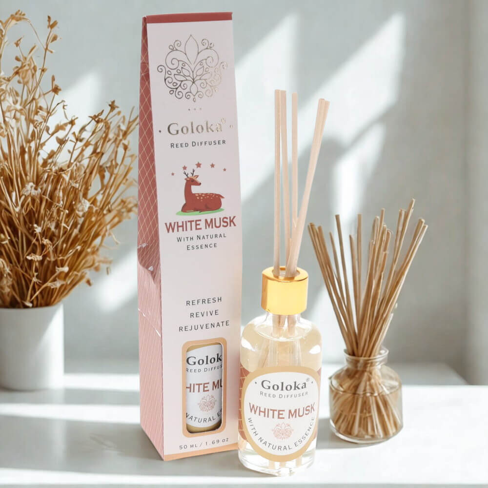 Goloka Reed Diffuser WHITE MUSK