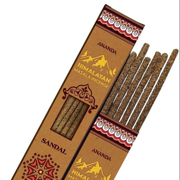 Ananda Organic Natural Himalayan Smudge Incense SANDAL