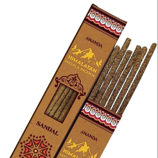 Ananda Organic Natural Himalayan Smudge Incense SANDAL