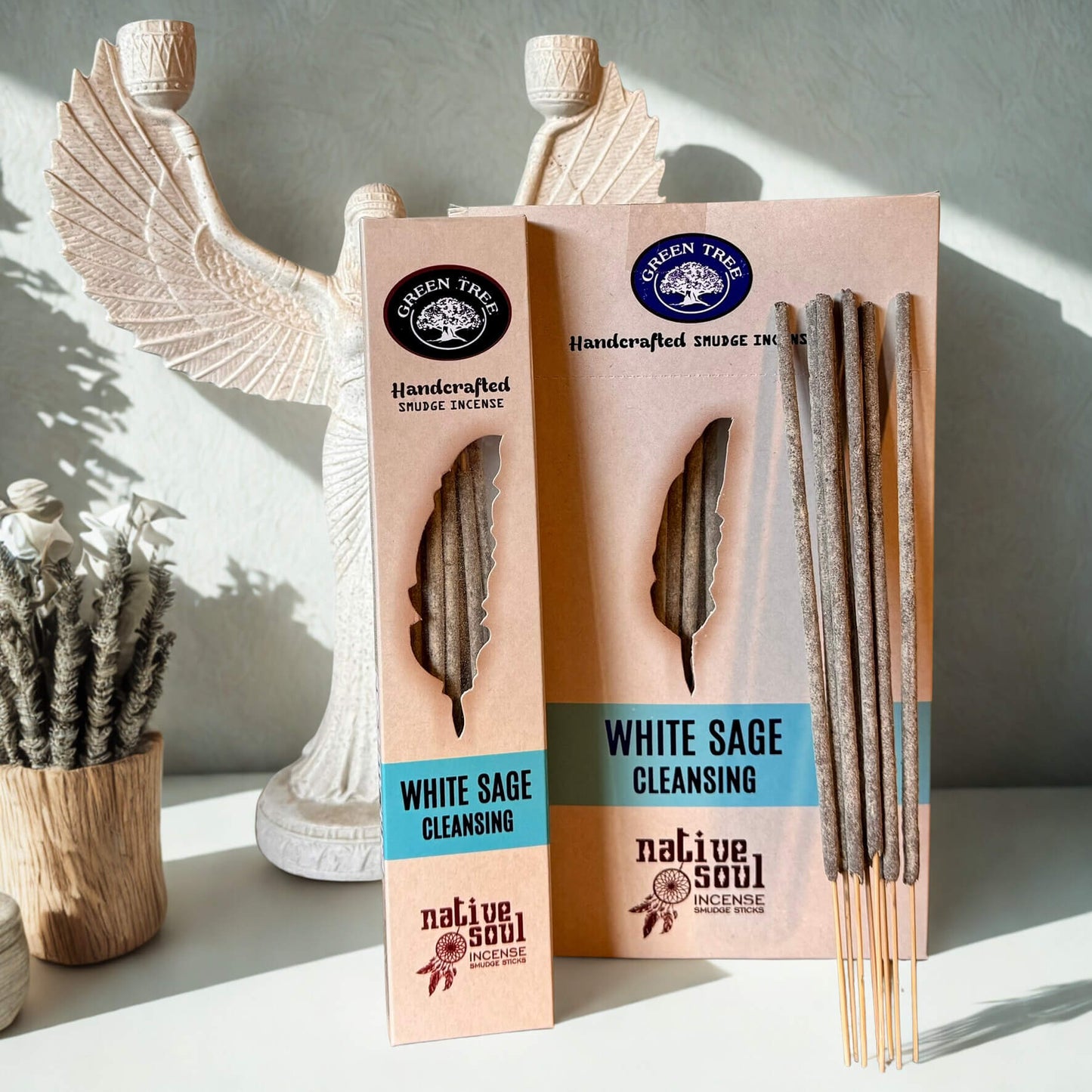 Native Soul Incense Smudge Sticks WHITE SAGE & CLEANSING