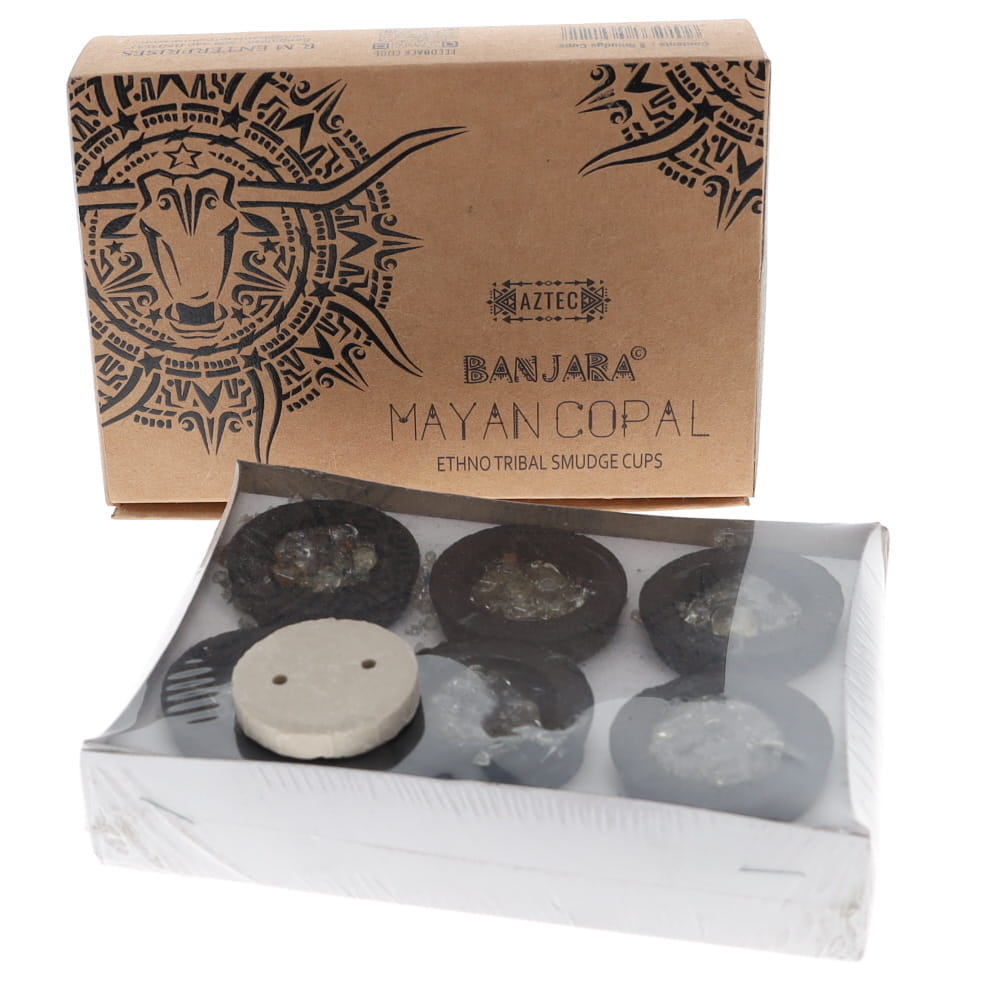 Banjara Resin Smudge Cups MAYAN COPAL