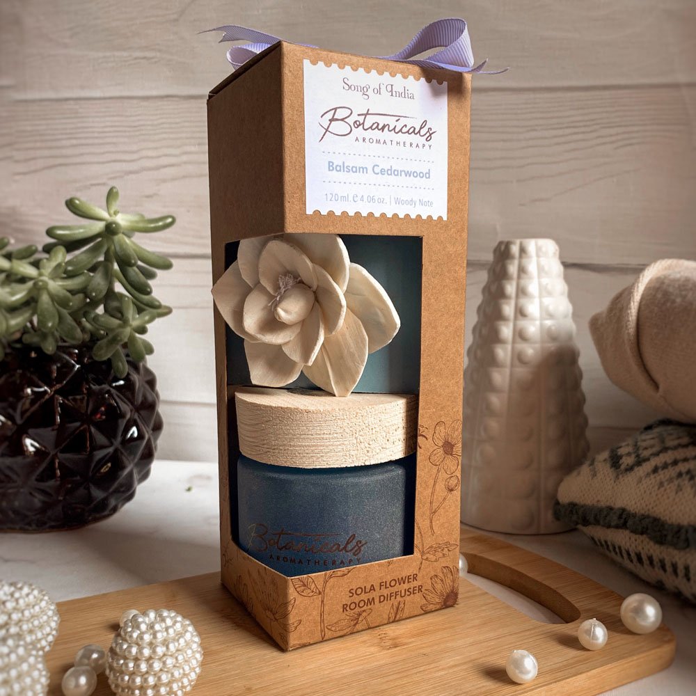 Botanical Rope Diffuser BALSAM CEDARWOOD 120mL