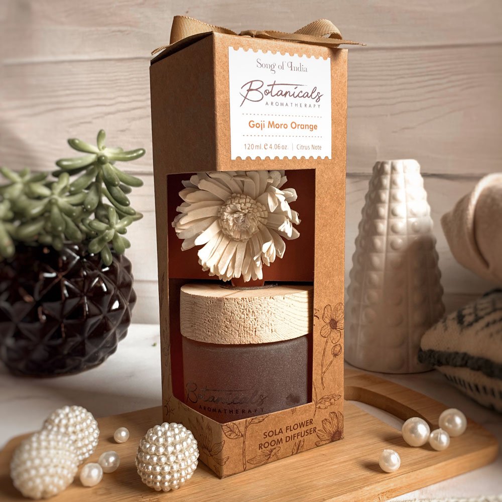Botanical Rope Diffuser GOJI MORO ORANGE 120mL