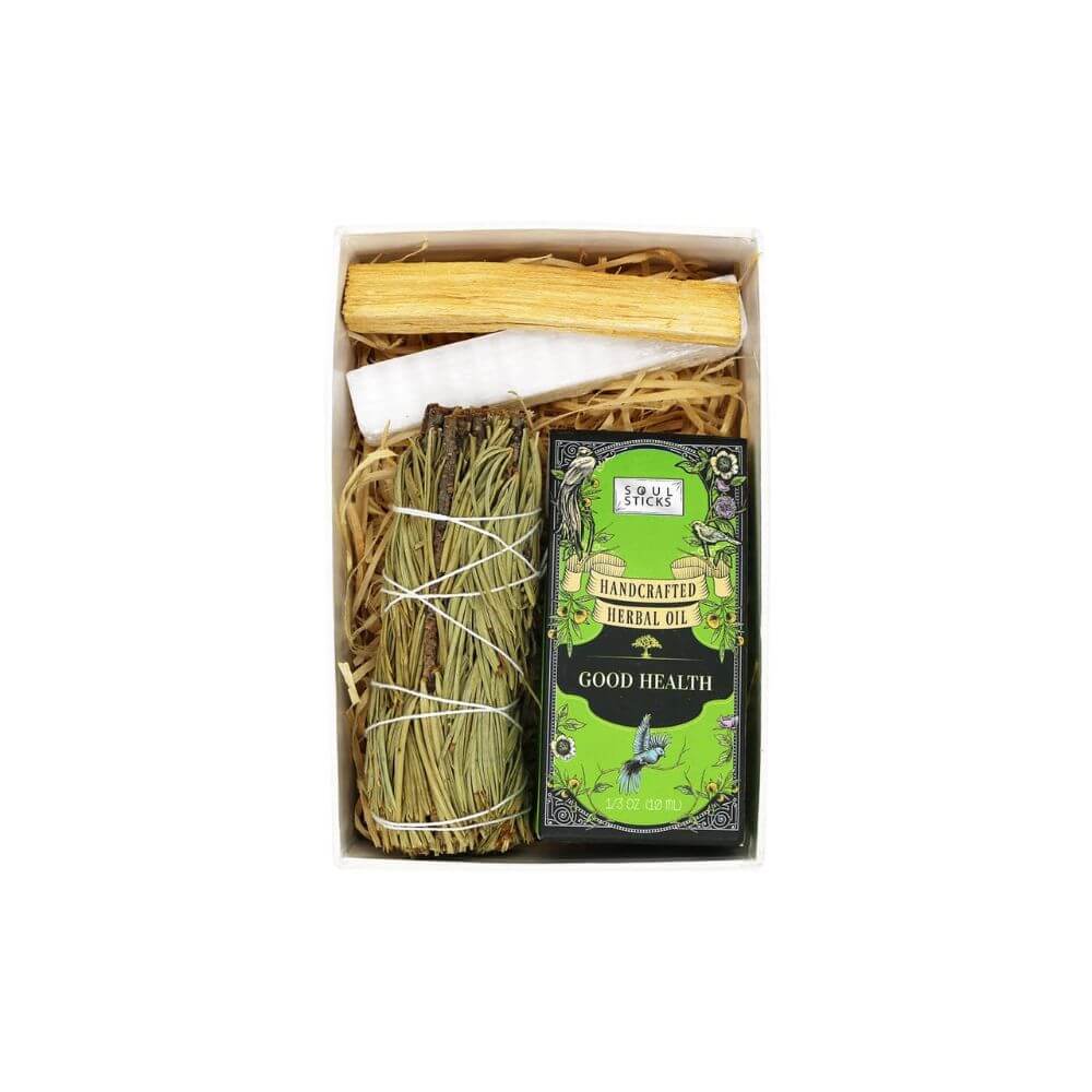 Smudge Set GOOD HEALTH Intention Kit