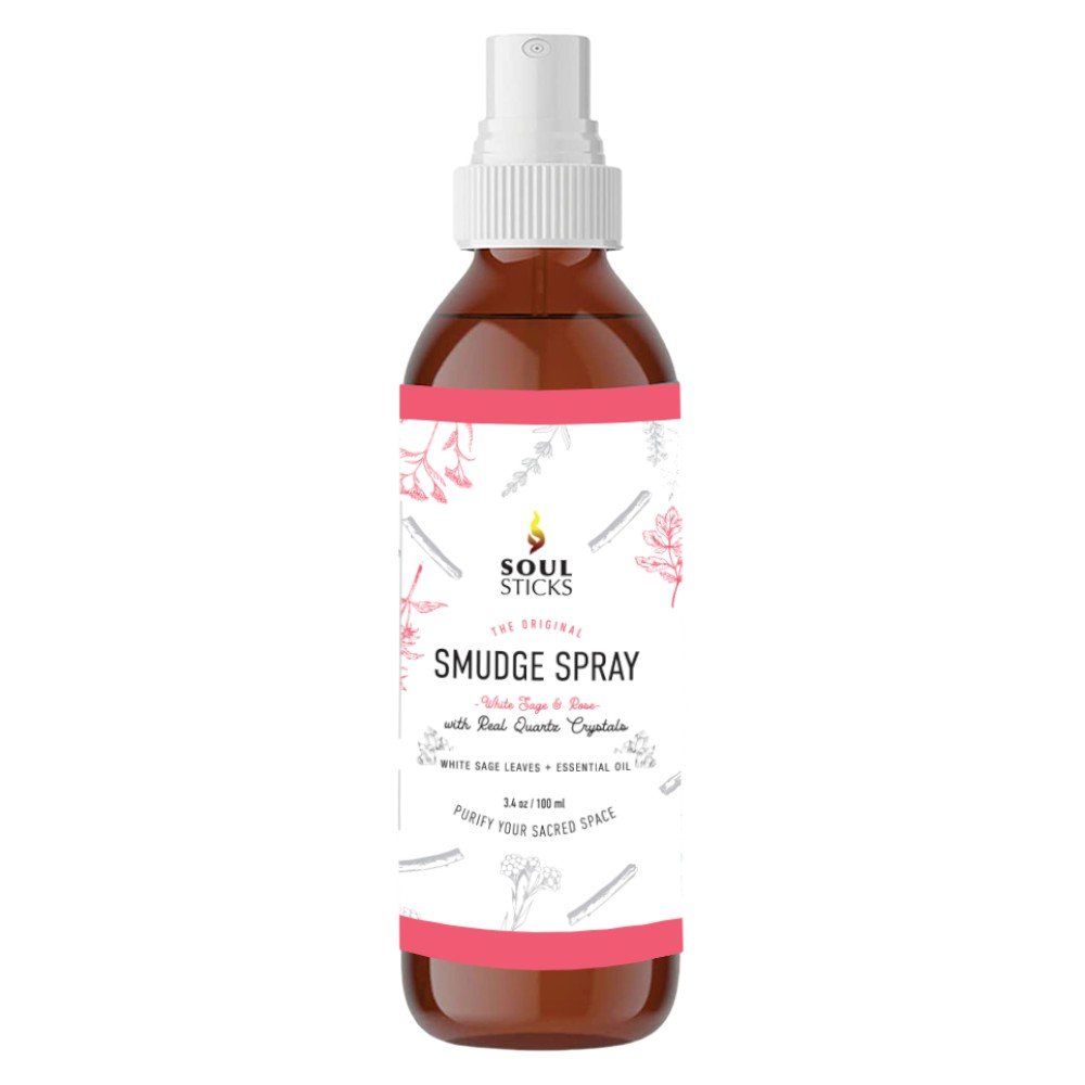 Soul Sticks SMUDGE SPRAY White Sage & Rose 100mL