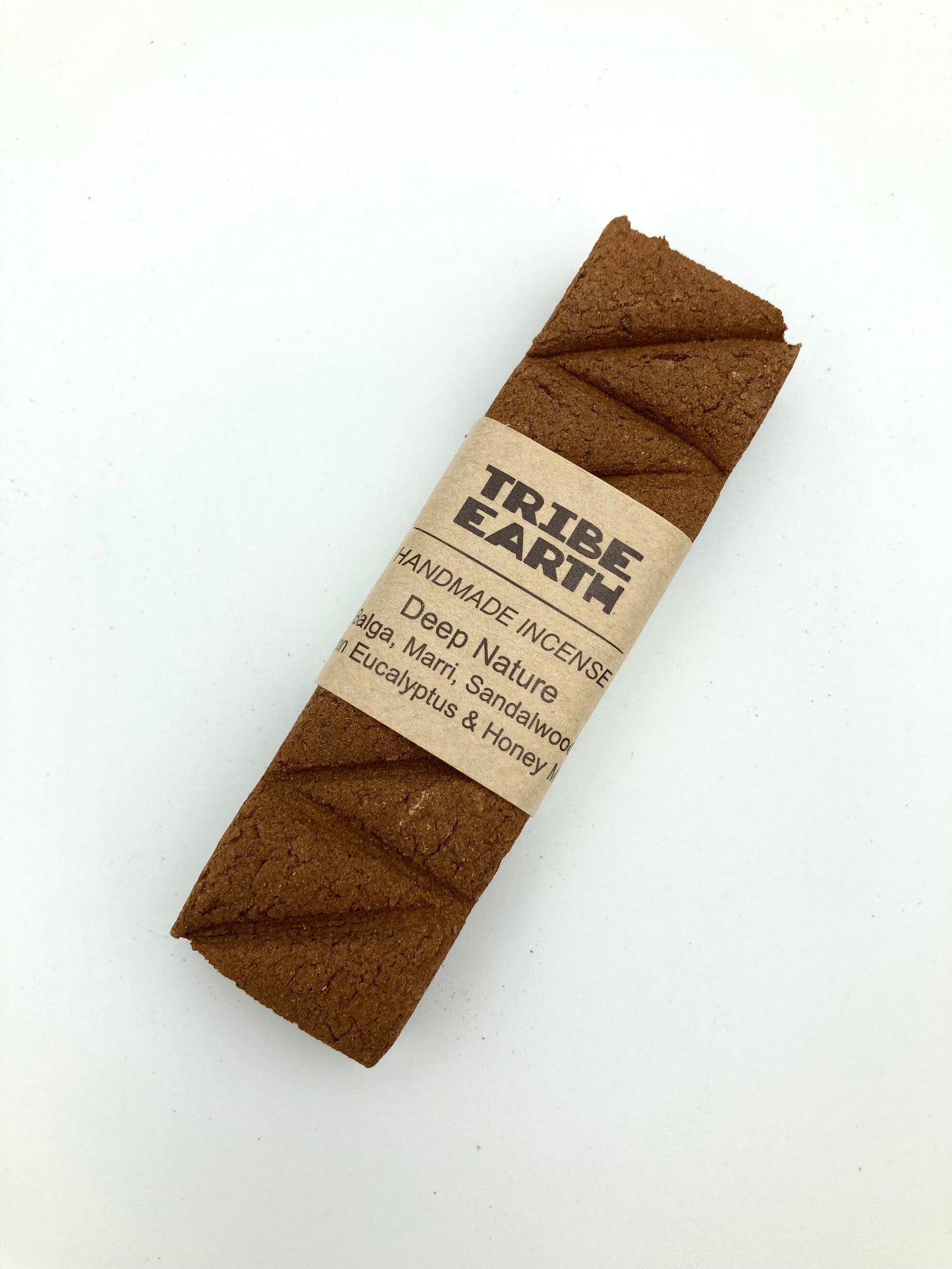 Tribe Earth DEEP NATURE Balga, Marri, Sandalwood, Lemon Eucalyptus and Honey Myrtle Incense Plank