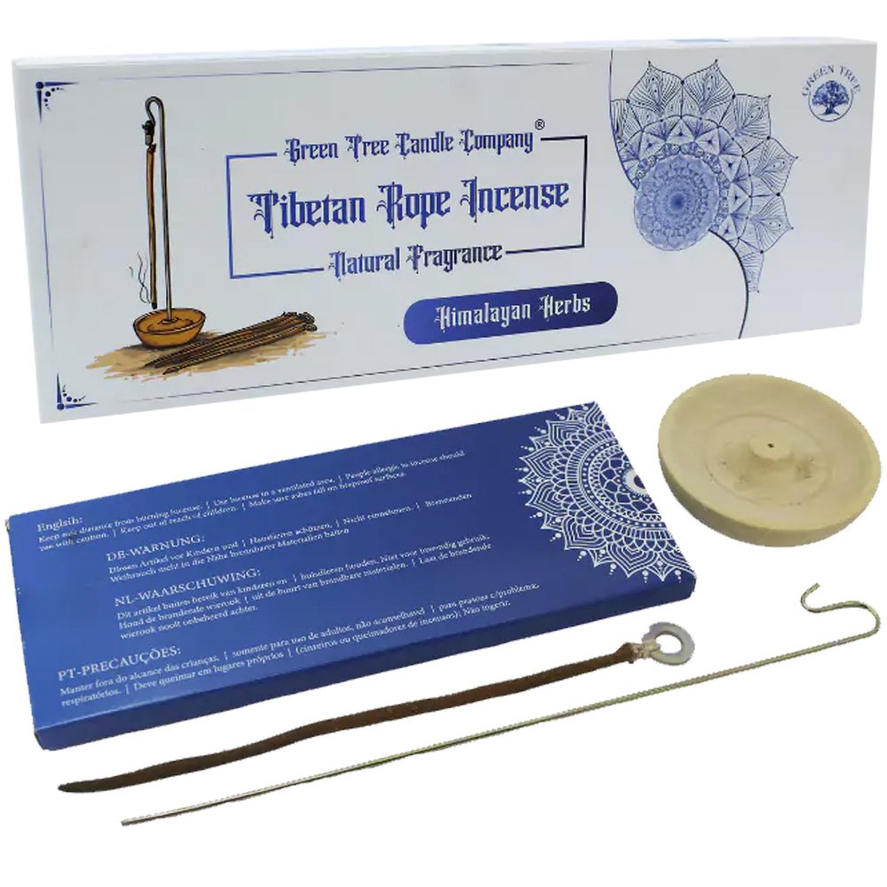 Green Tree Tibetan Himalayan Herbs Rope Incense
