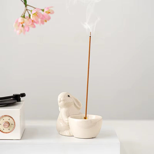 Mini Rabbit Incense Holder