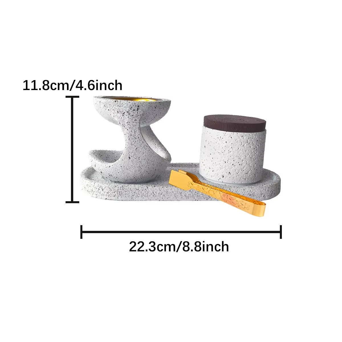 Incense Burner Matching Set Gift Box