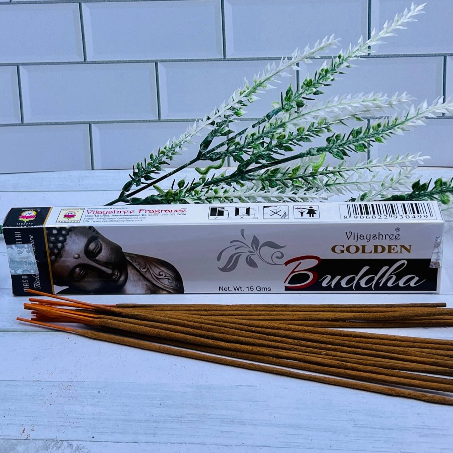 Vijayshree Golden Buddha incense