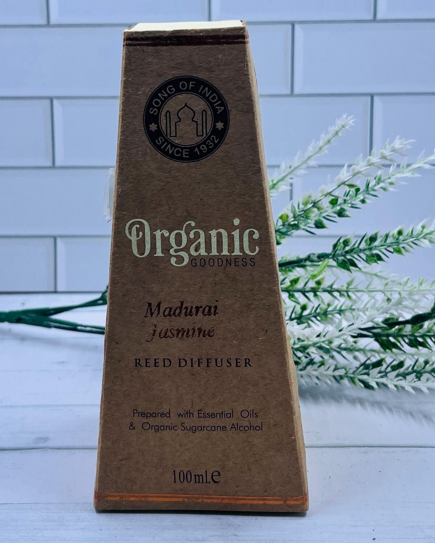 Organic Goodness Reed Room Diffuser Madurai Jasmine