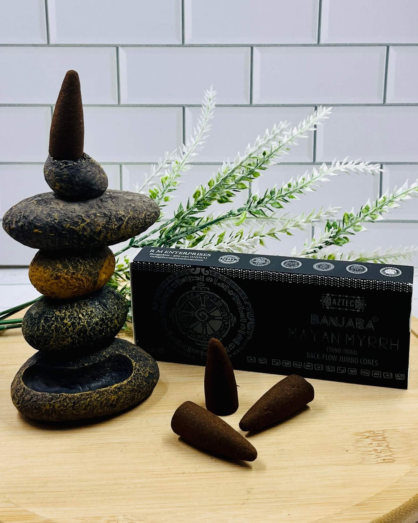 Banjara Backflow Cones MYRRH