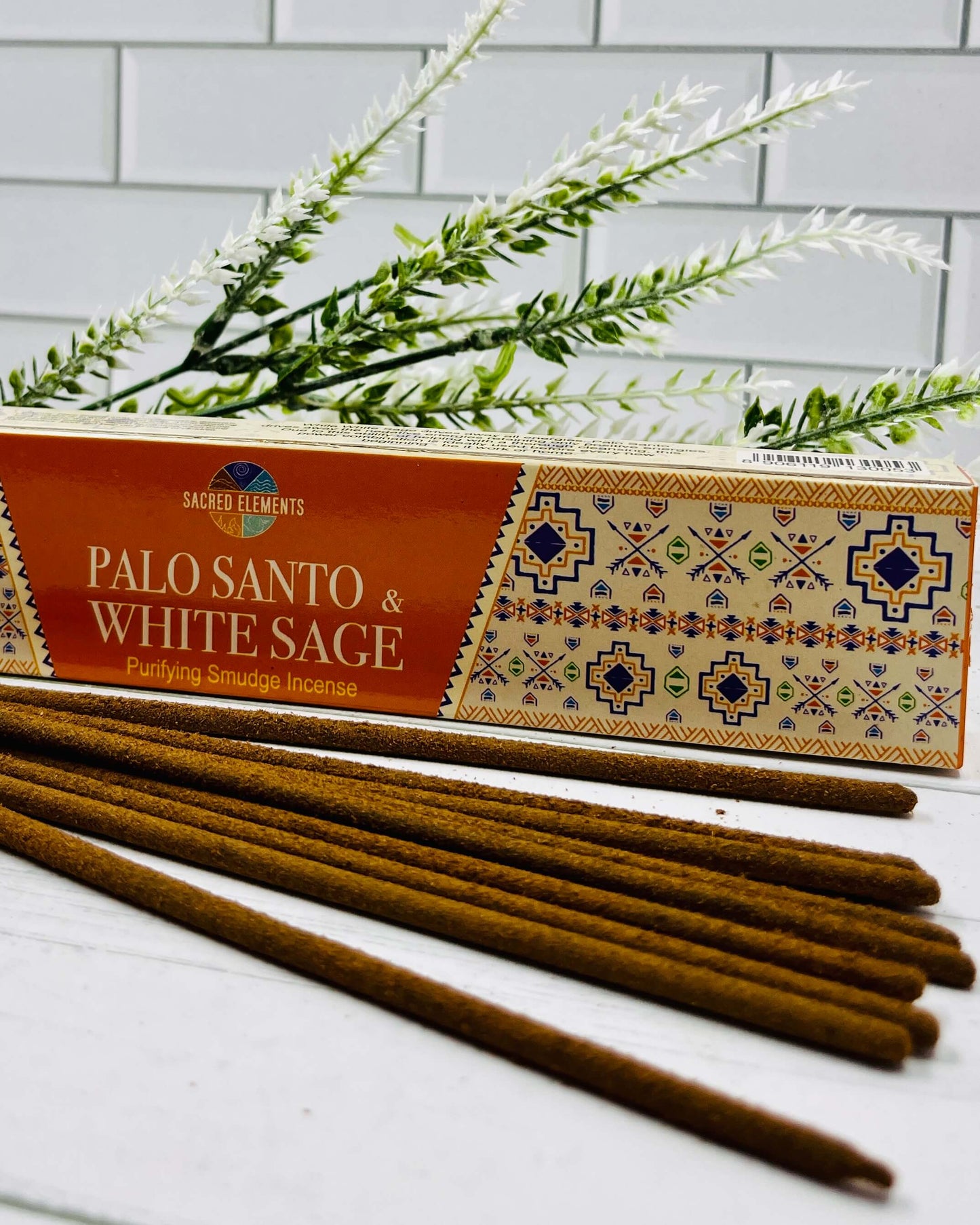 Sacred Elements Incense PALO SANTO WHITE SAGE 15g