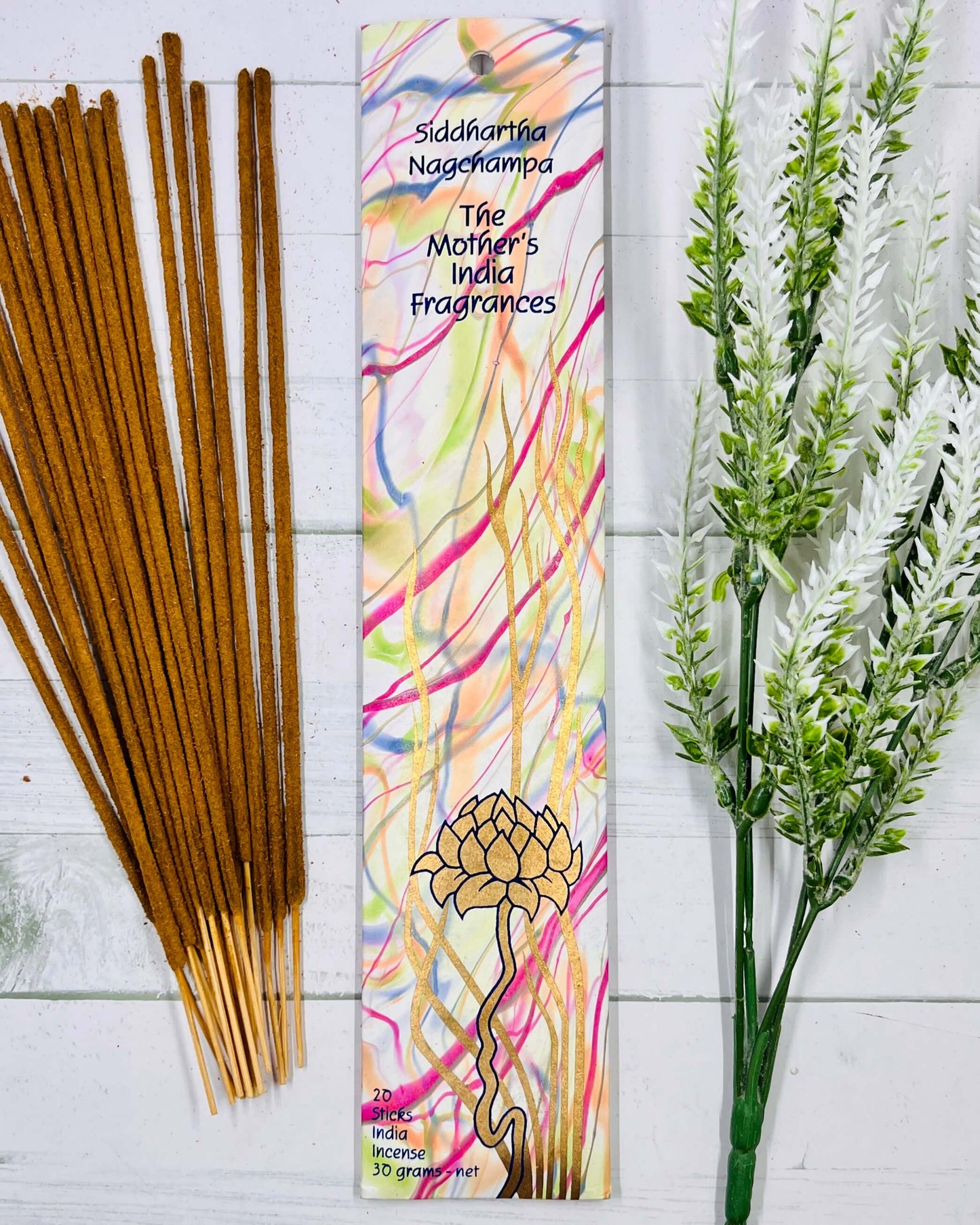 Mother's India Siddhartha Nag Champa incense