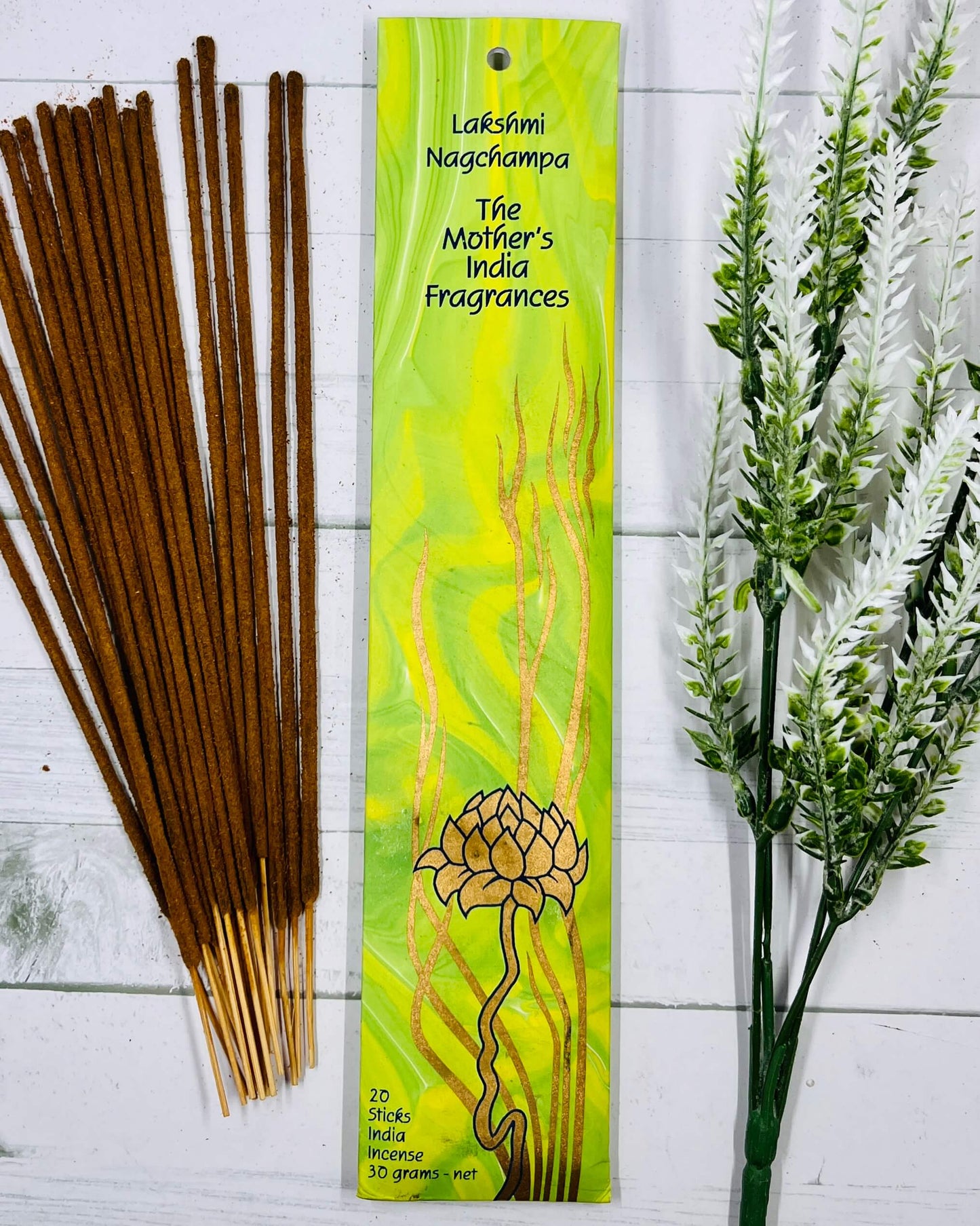 Mother's India Lakshmi Nag Champa incense