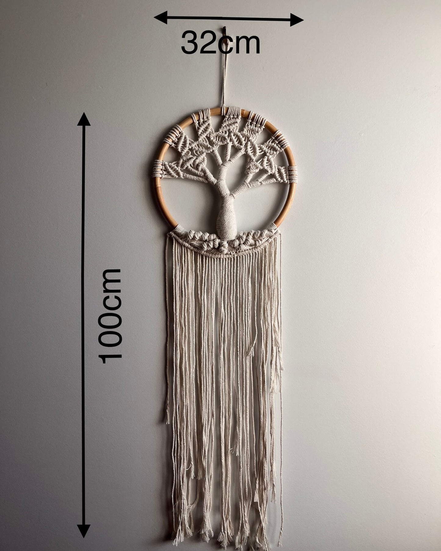 Macramé Tree of Life Wall Hanging Boho