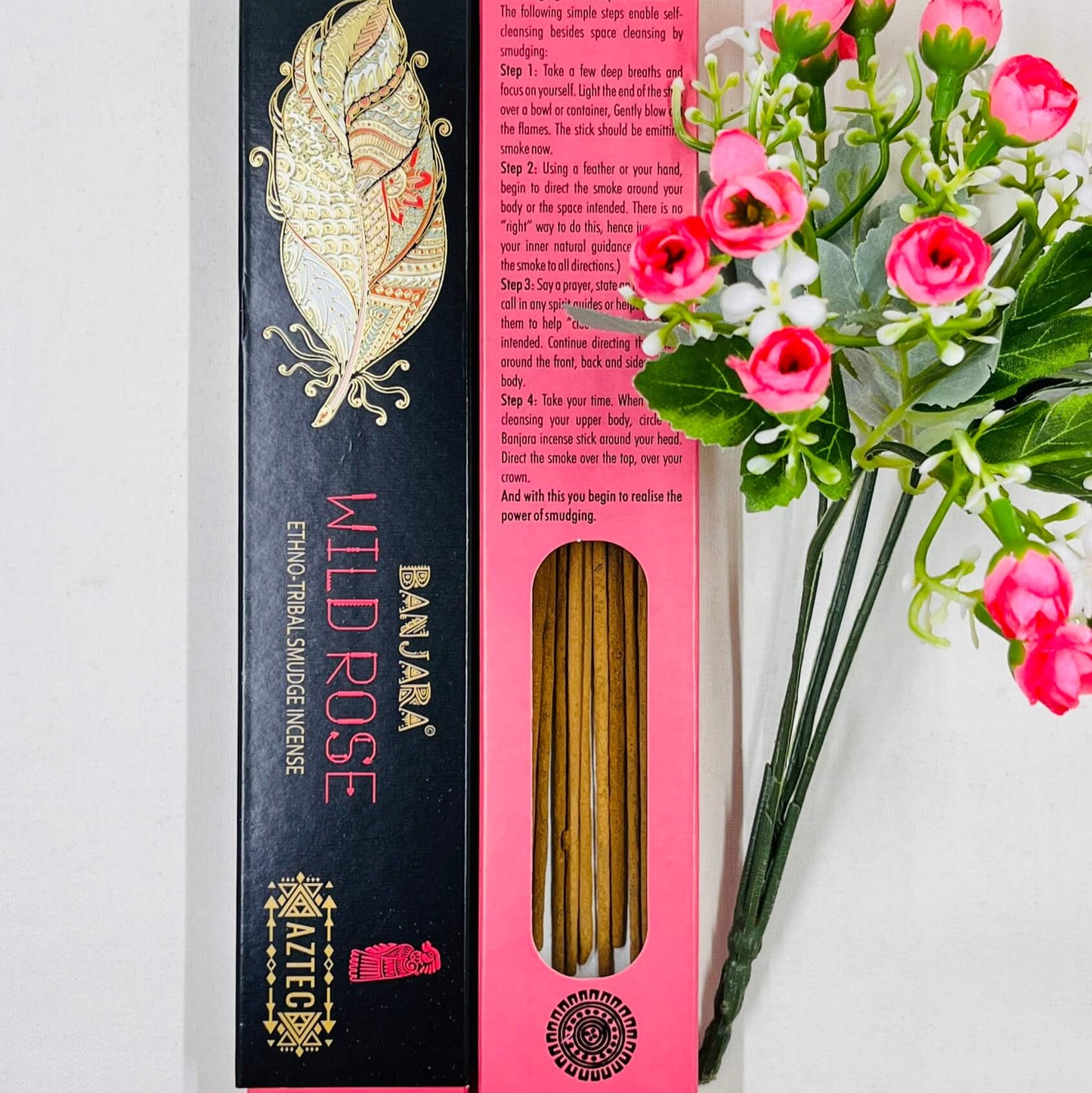 Banjara Aztec Incense WILD ROSE