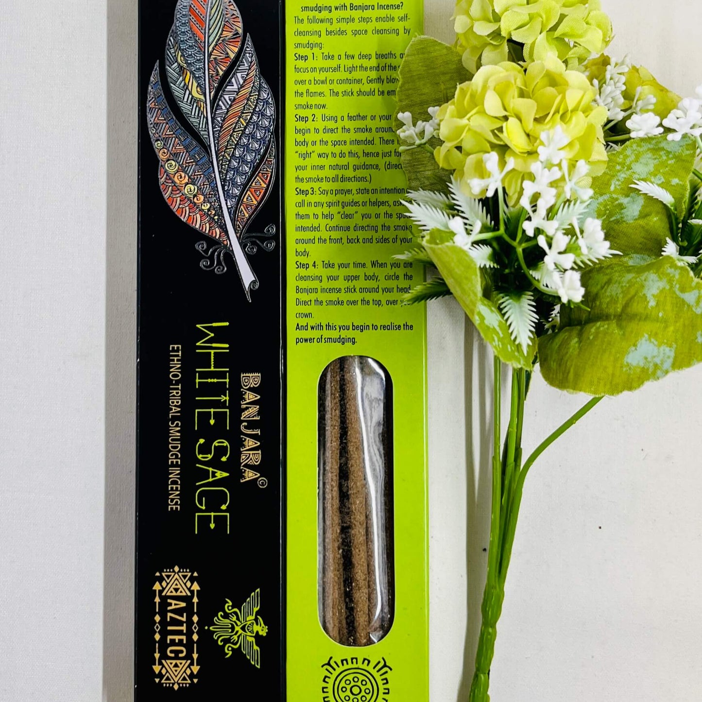 Banjara Aztec Incense WHITE SAGE