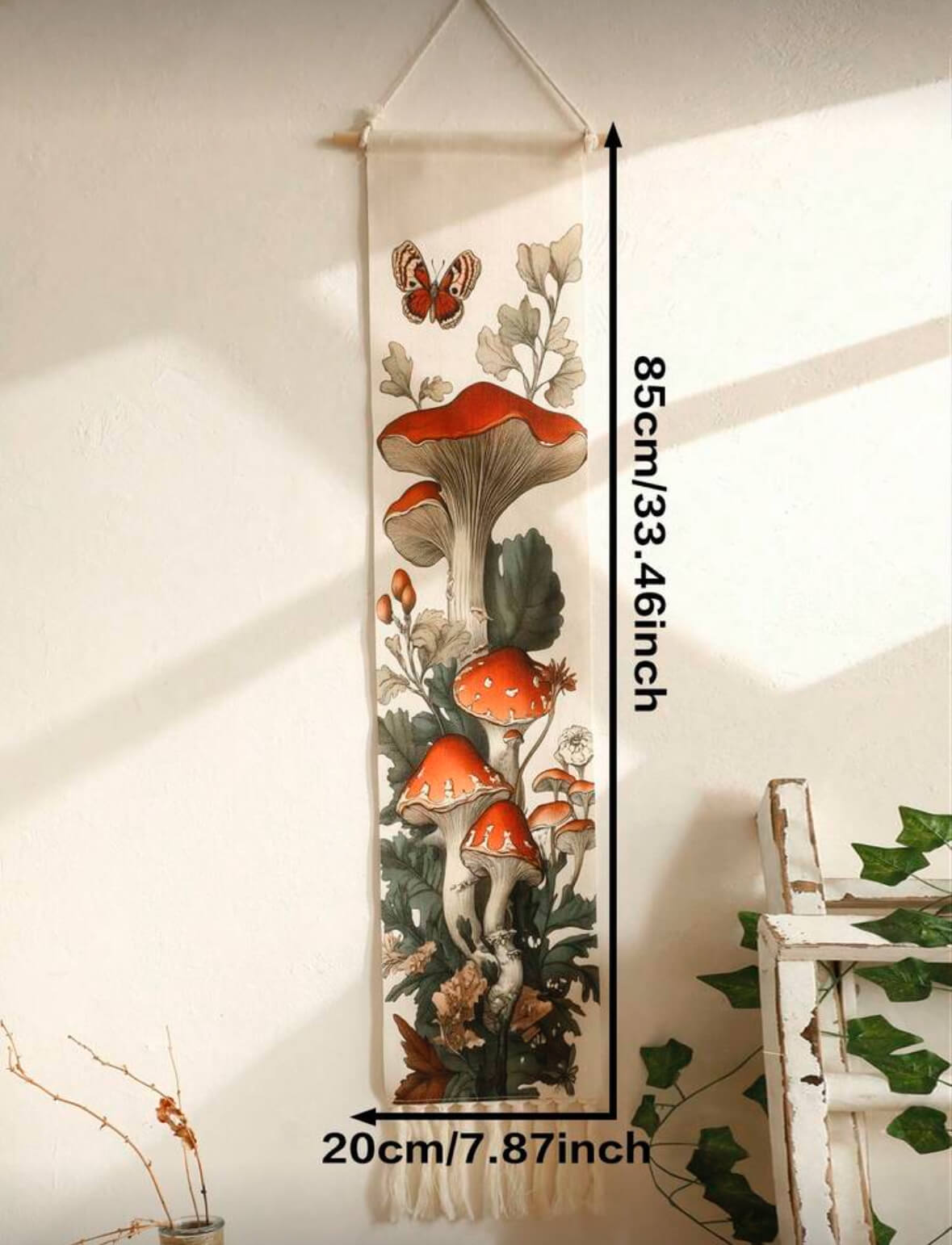 Mushroom Wall Hanging Tapestry