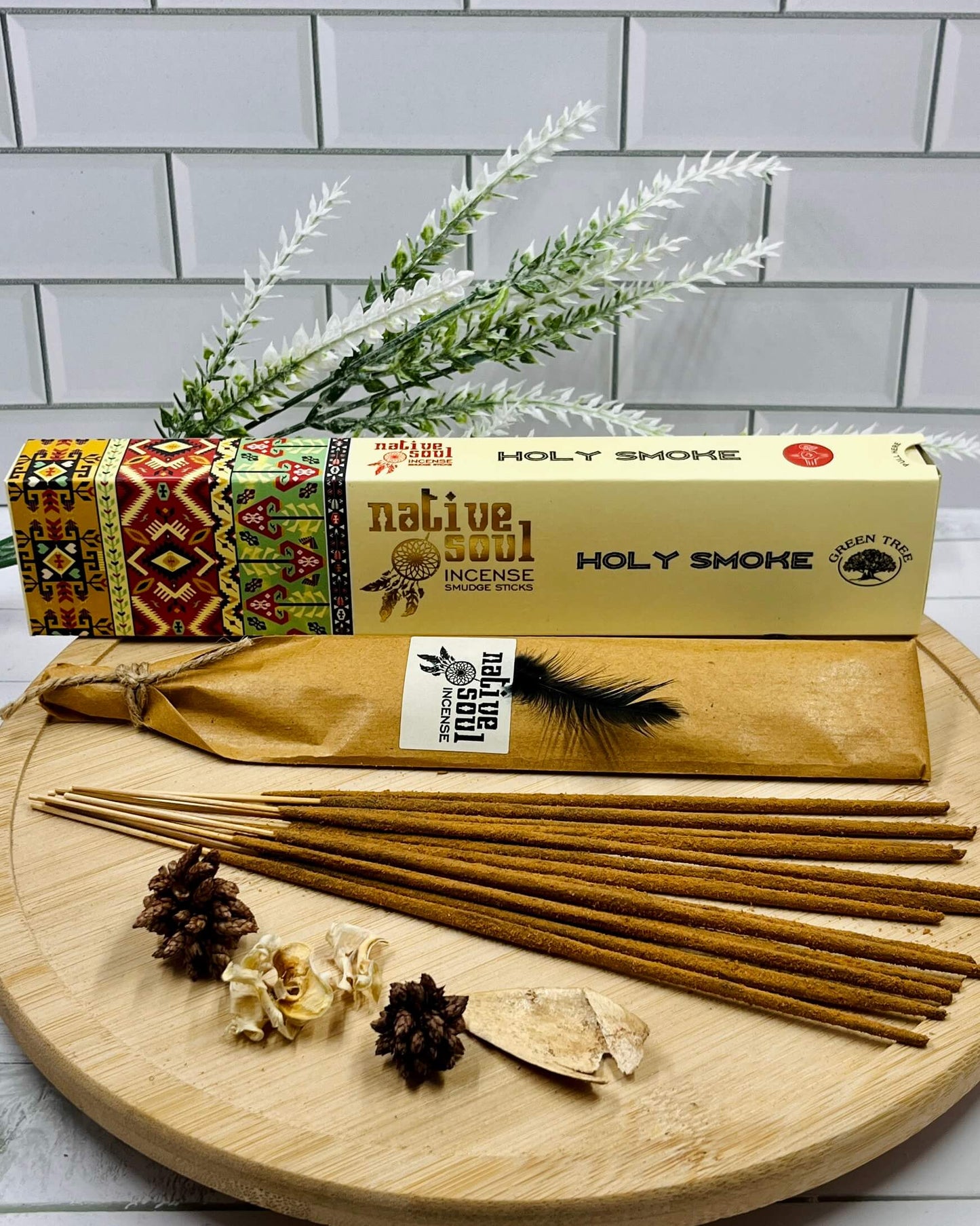 Native Soul Incense Smudge Sticks HOLY SMOKE