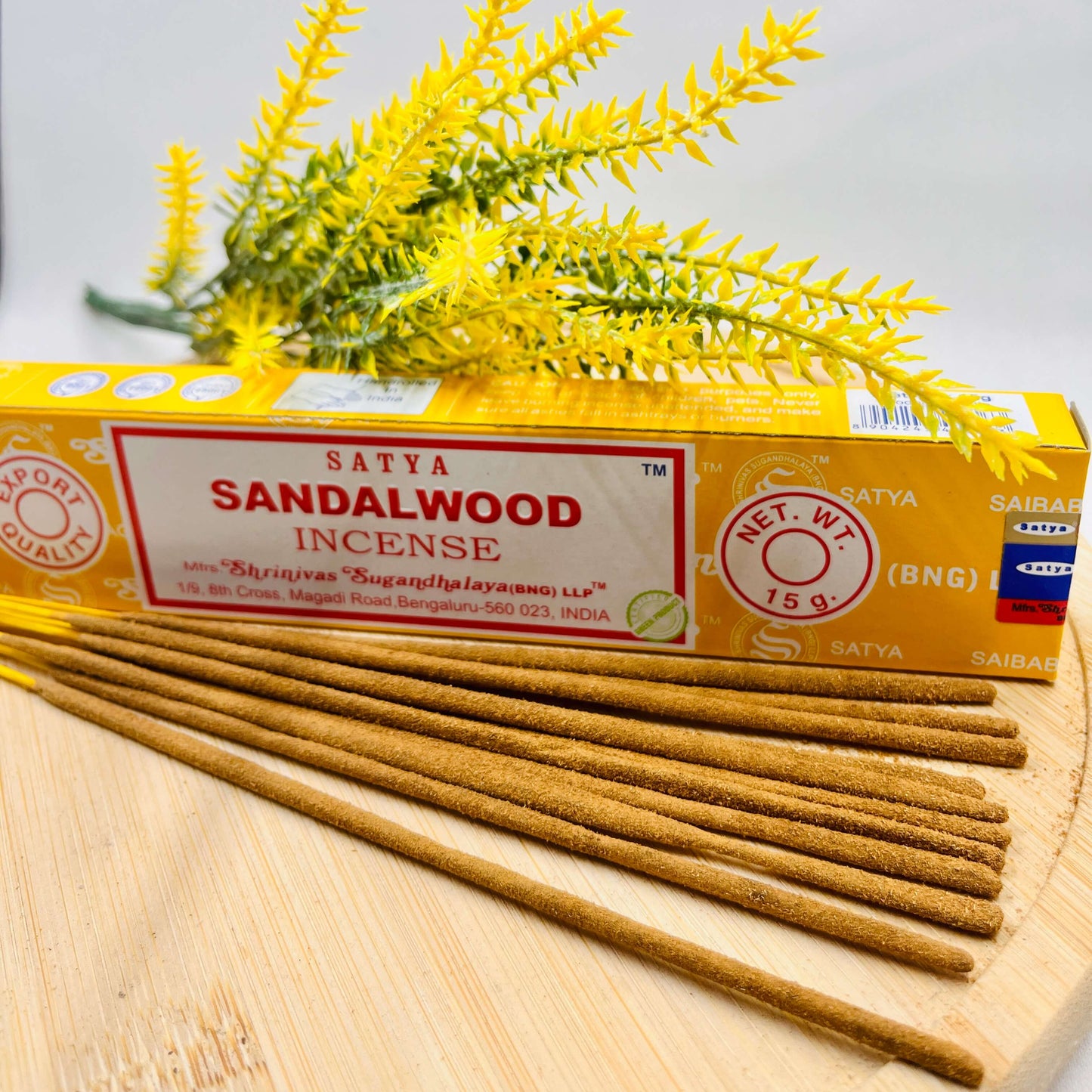 Satya BNG Earth SANDALWOOD Incense