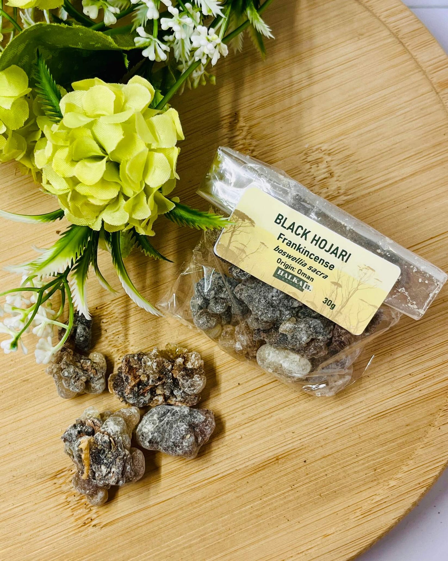 Halka B Black Hojari Frankincense resin