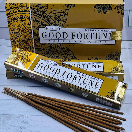 Deepika Good Fortune incense
