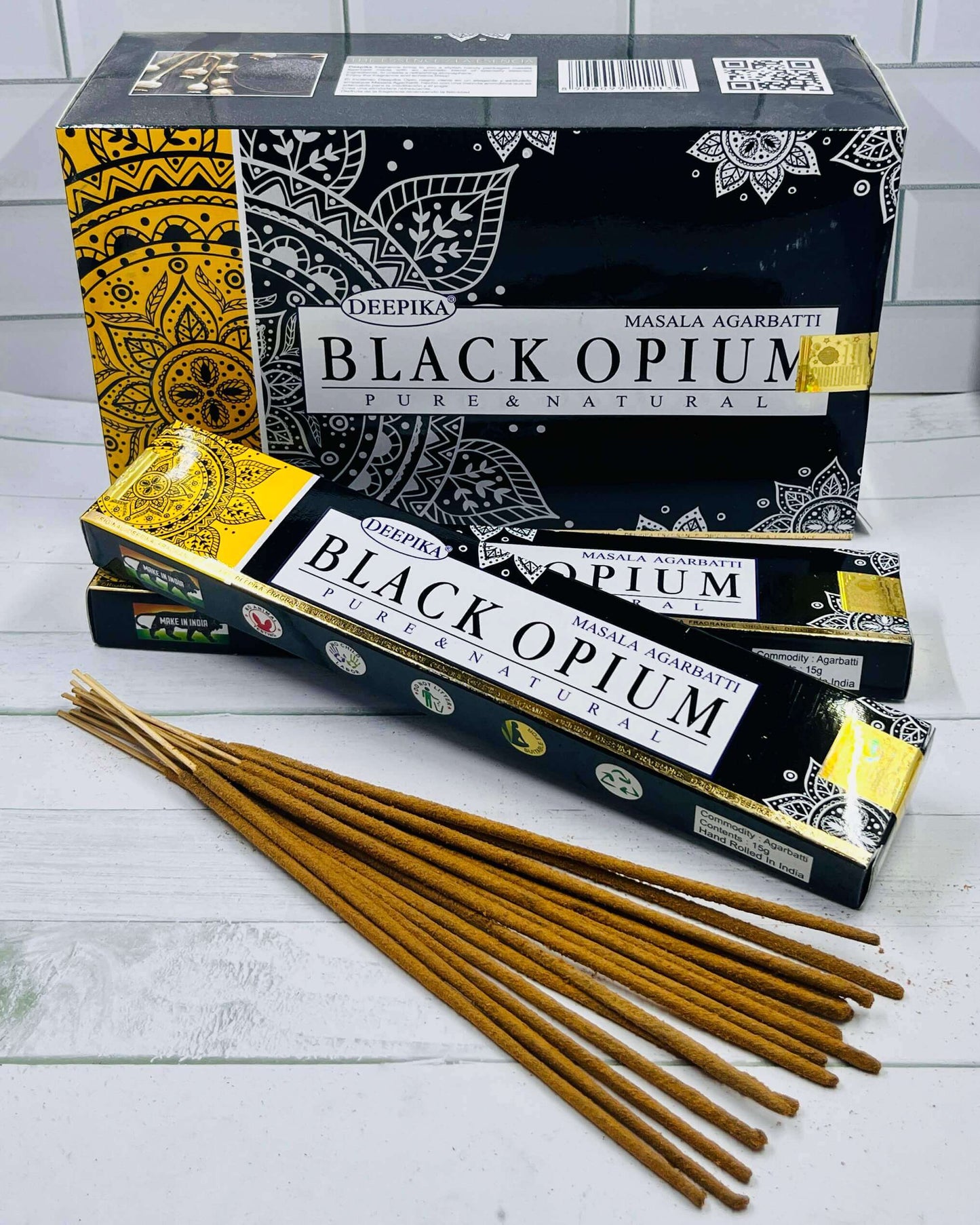 Deepika Black Opium incense