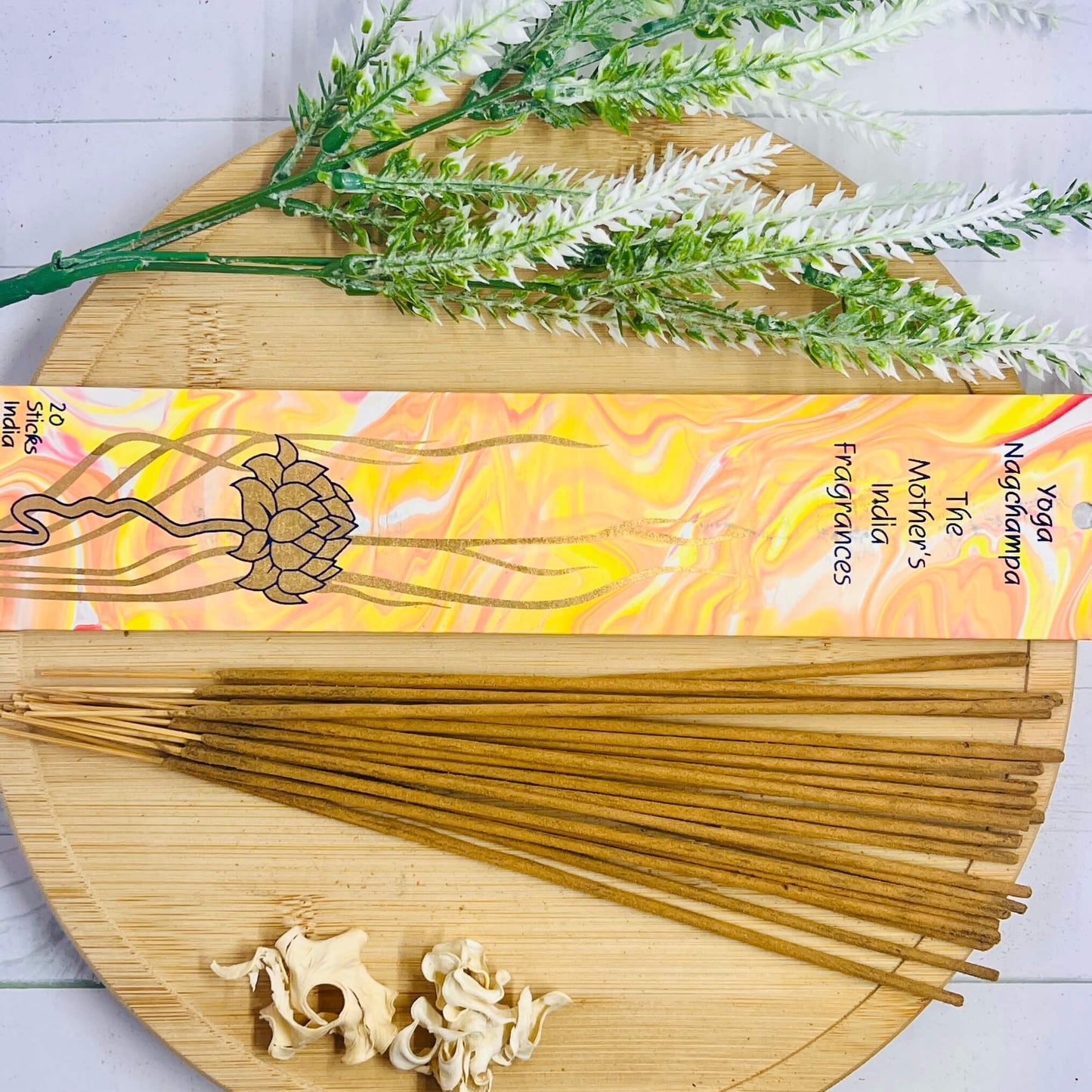 Mother's India Yoga Nag Champa incense