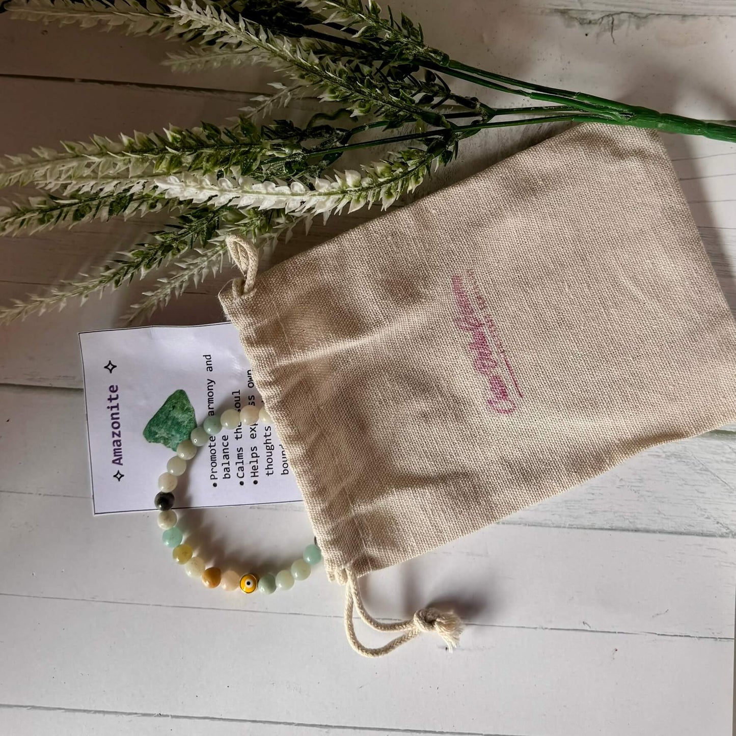 Amazonite Healing Bracelet - Balance