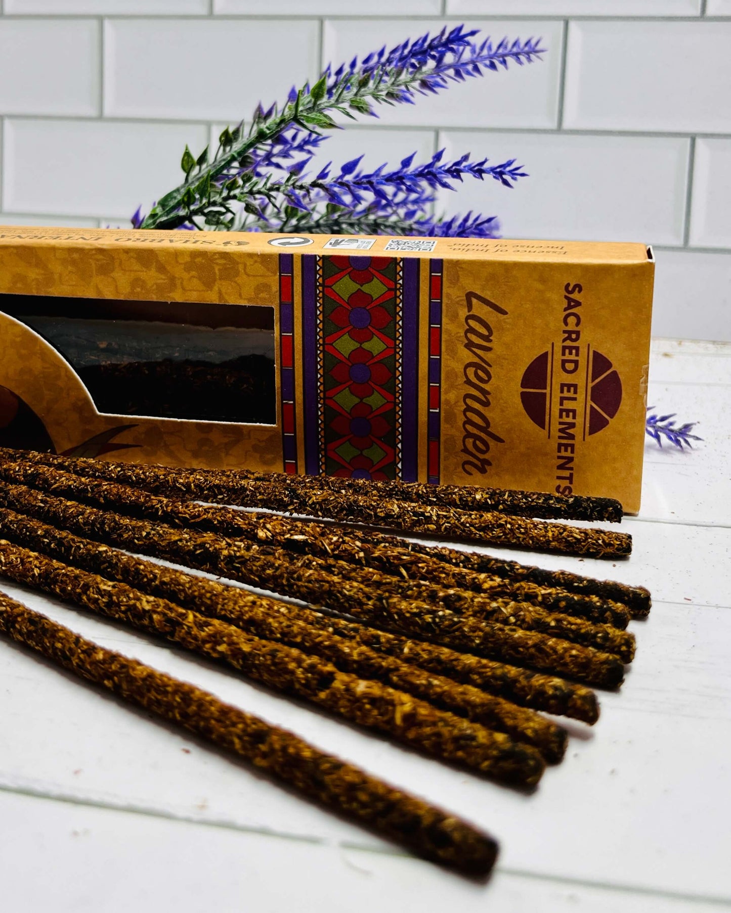 Sacred Elements Artisan Organic Incense LAVENDER