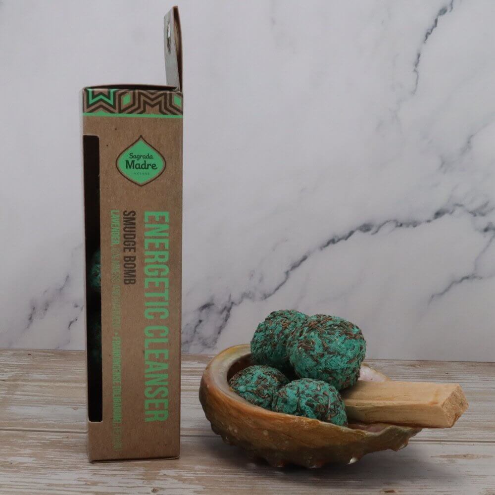 Sagrada Madre Smudge Ball Bomb ENERGY CLEANSING (limpieza energetica)