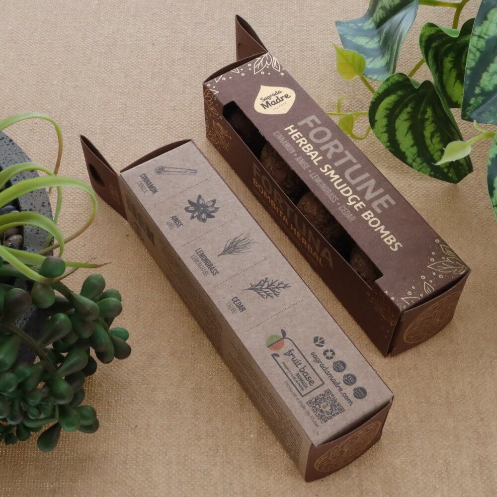 Sagrada Madre Smudge Ball Bomb FORTUNE 4pc