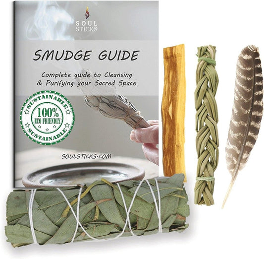 Smudge Starter Kit Eucalyptus Sage