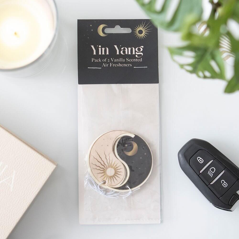 Ying Yang VANILLA Set of 2 Scented Air Freshener
