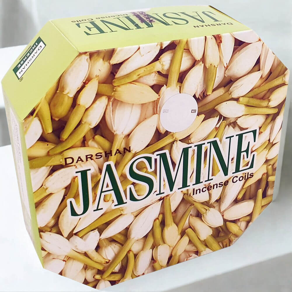 Darshan JASMINE Incense Coil