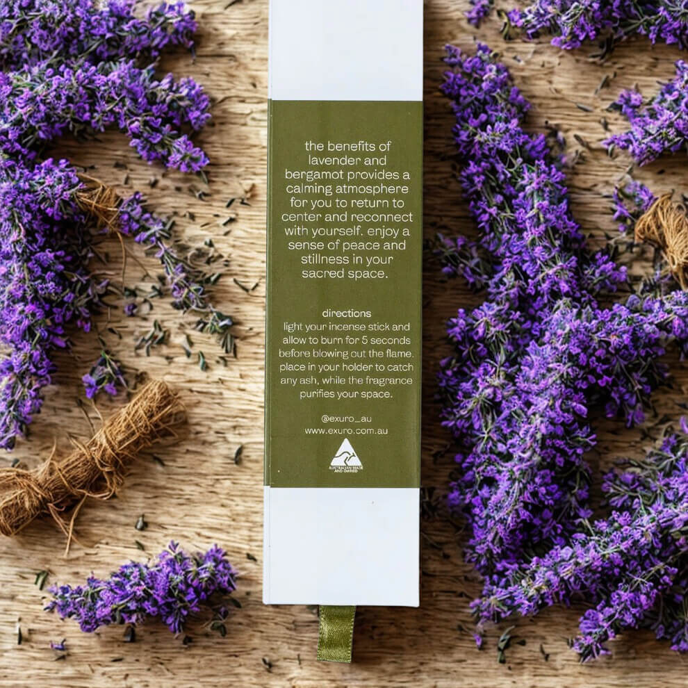 Exuro Australian Made Incense PEACE
