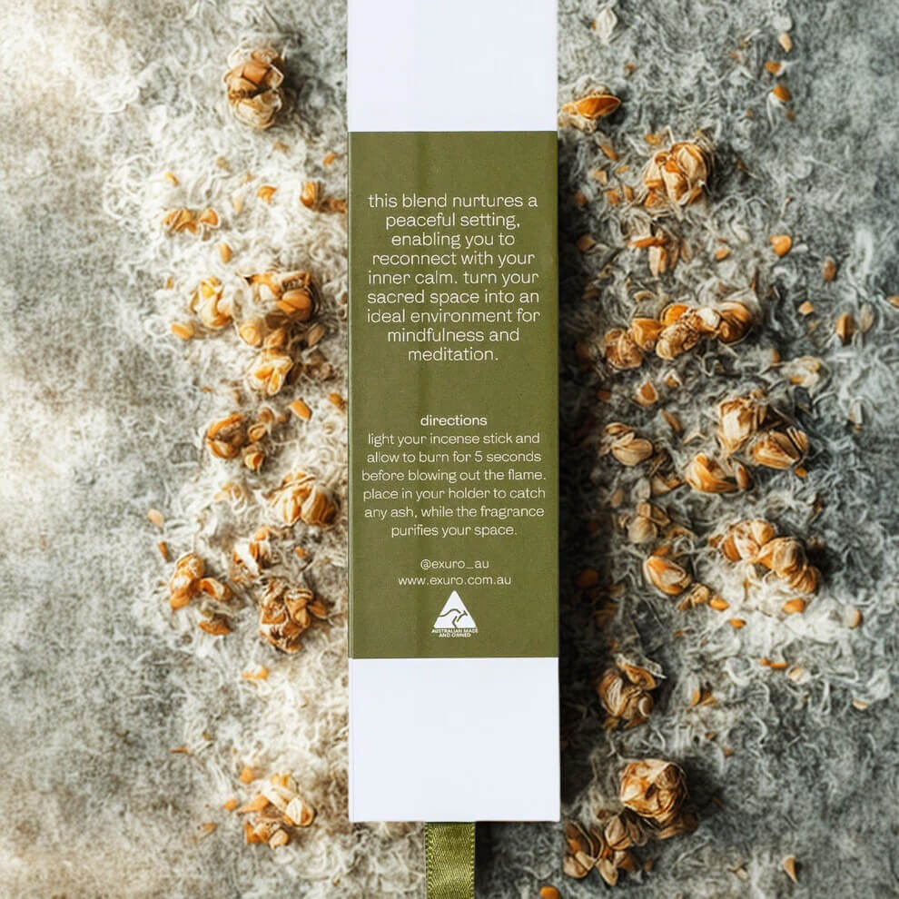 Exuro Australian Made Incense NAMASTE