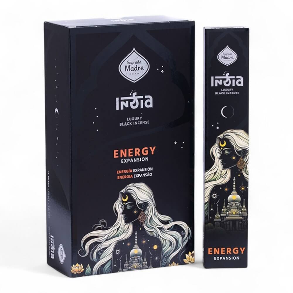Sagrada Madre Luxury Black Incense ENERGY for Expansion