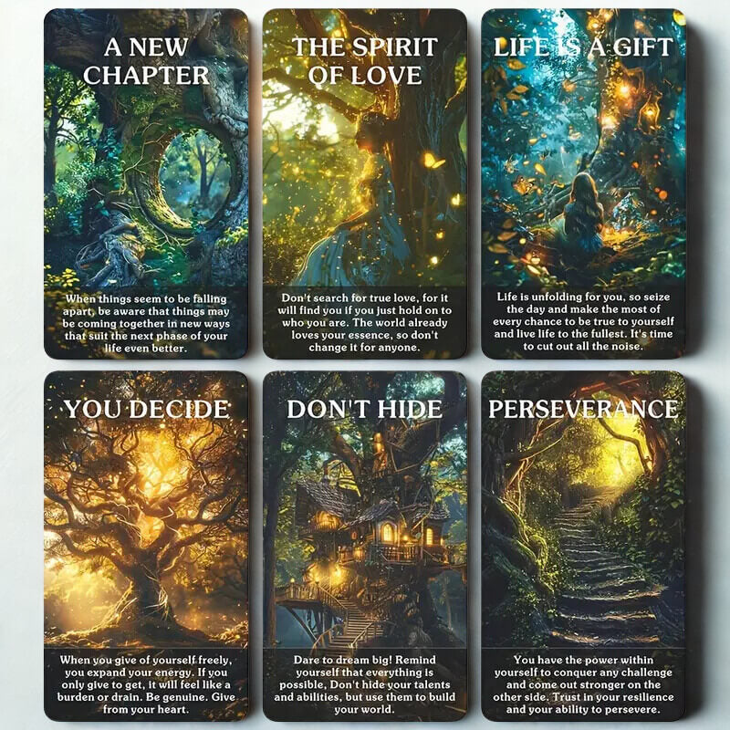 Mystic Forest Oracle Cards