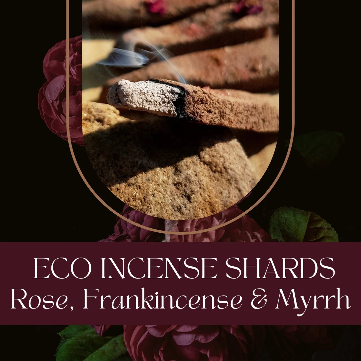 Lulanimoon Eco Incense Shards FRAGONIA, SANDALWOOD & LEMON MYRTLE