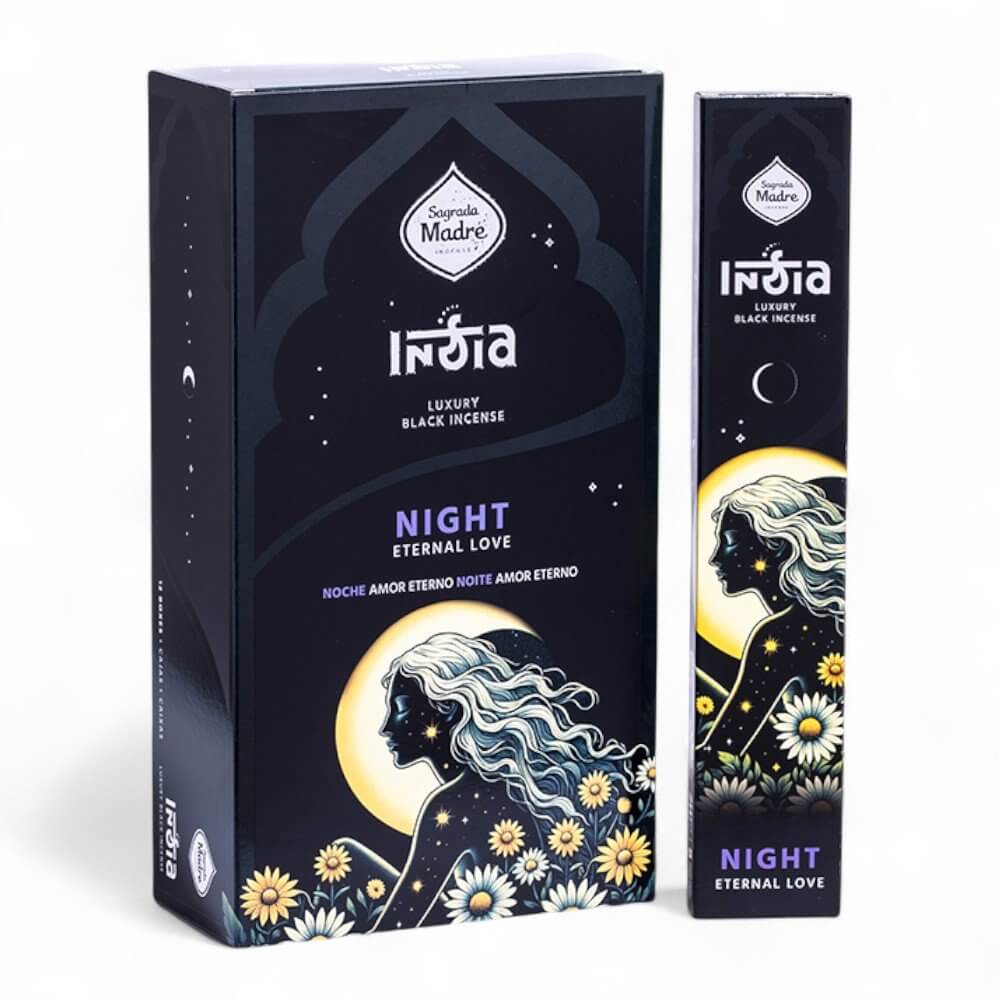 Sagrada Madre Luxury Black Incense NIGHT for Eternal Love