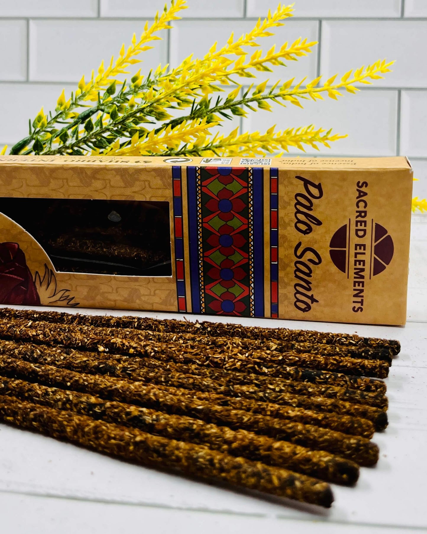 Sacred Elements Artisan Organic Incense PALO SANTO