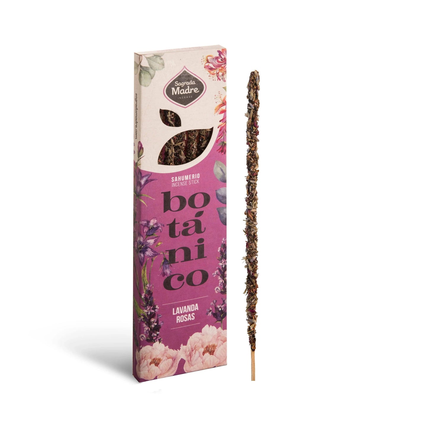 Sagrada Madre Botanical Incense LAVENDER ROSES