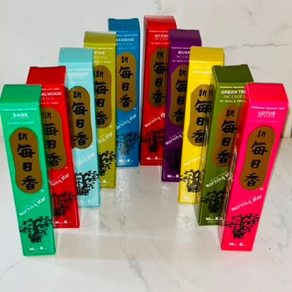 Morning Star ASSORTED 10 PACK Japanese Incense