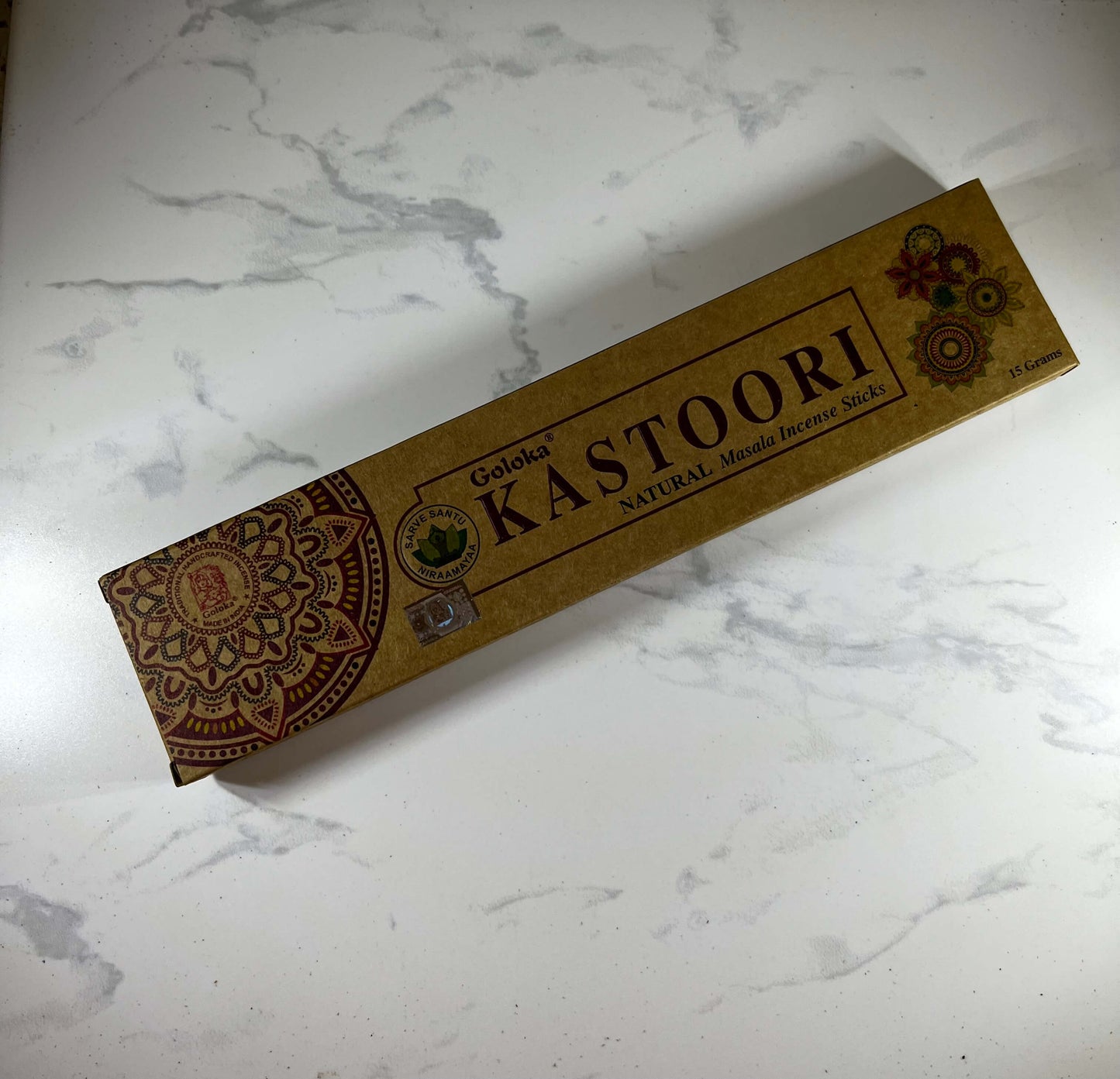 Goloka Organic Kastoori (Musk) incense